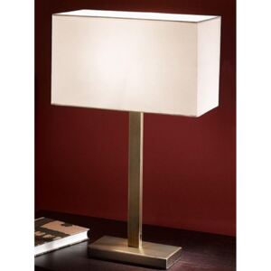T876/9867 One Light Table Lamp With Bronze Finish