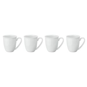 Intro Stone White Set Of 4 Mugs