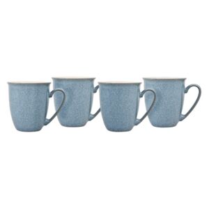 Elements Blue 4 Piece Coffee Beaker/Mug Set
