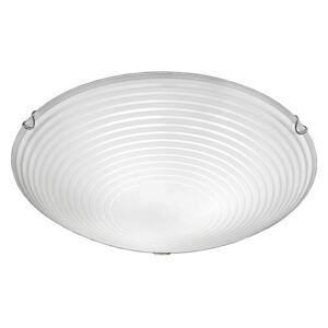 C5667 Large Frosted Glass Flush Ceiling Light