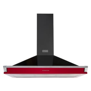 Stoves 444410245 Richmond 90cm Chimney Cooker Hood with Rail