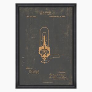 Edison Electric Light Print by Mind The Gap - Default Title