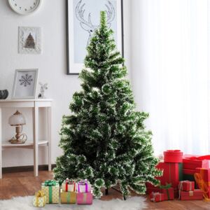 HOMCOM Artificial Christmas Tree, 1.5M-Green