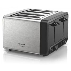 Bosch TAT4P440GB DesignLine 4 Slice Toaster - Silver