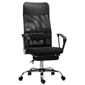 Vinsetto High Back Mesh Executive Office Chair Ergonomic Computer Desk Napping Seat Height Adjustable Swivel W/ Footrest and Lumbar Support