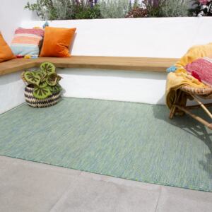 Green Mottled Indoor | Outdoor Rug - Patio