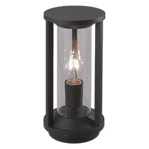 Cole 1 Light Exterior Post Light In Anthracite - Height: 350mm