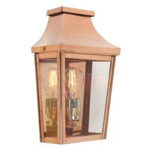 Norlys CS7/2 Chelsea Half Lantern Copper with Clear Lens