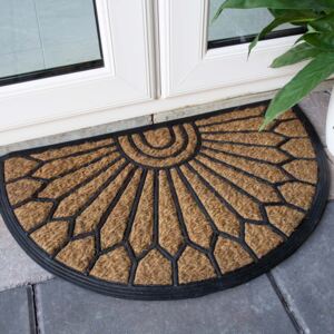 Half Moon Coir Outdoor Entrance Doormat - Coir