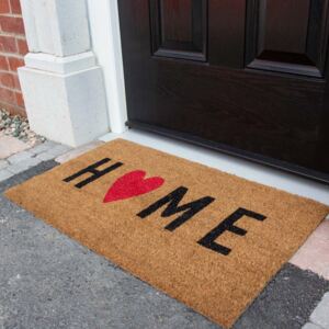 Home Heart Coir Outdoor Entrance Doormat - Coir