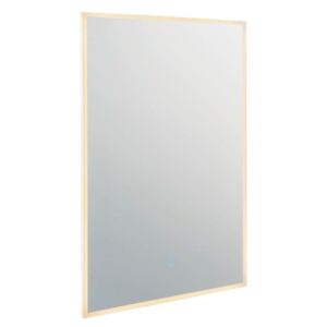 Bathroom Wall Mirror With Integrated LED Light And Shaver Socket