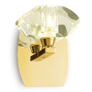 Mantra M0561FG/S Alfa 1 Light Switched Wall Light In French Gold