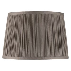 Endon Light 94389 Wentworth 10" Silk Shade In Charcoal Finish