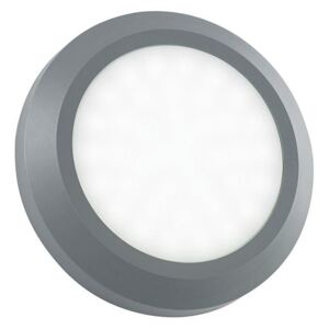 Saxby EL-40108 Severus Round Outdoor Guide Wall Light in Grey