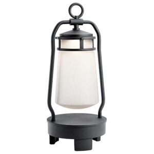 LED Portable Lantern with Bluetooth Speaker In Black