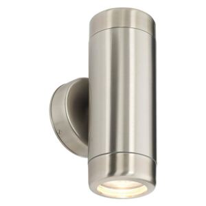 Saxby 14015 Atlantis Stainless Steel Outdoor Wall Light IP65