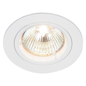 Saxby 52331 Cast Fixed Recessed Downlight in White Finish