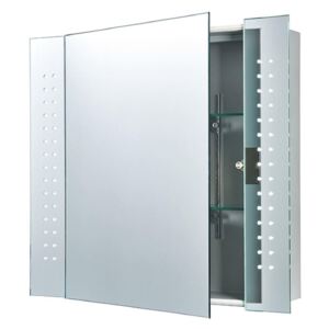 Saxby 60894 Ravelo Bathroom Shaver IR Mirrored Cabinet