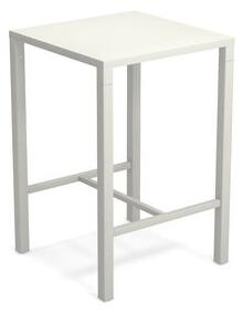 Nova High table - / 70 x 70 cm x H 105 cm - Steel by Emu White