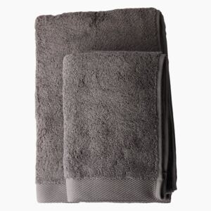 Classic Grey Bath Towels 100% Organic Cotton - Bath Towel