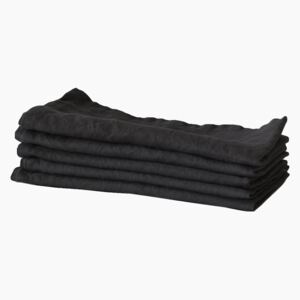 Linen Napkin in Carbon by Tell Me More - Default Title
