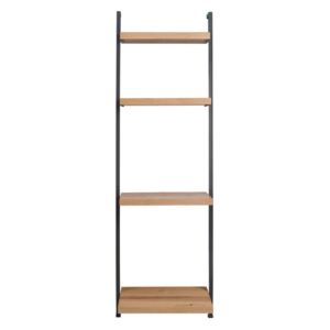 Incanto 190cm x 60cm Ladder Oak Bookcase