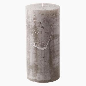 Grey Pillar Candle by Cozy Living - Medium