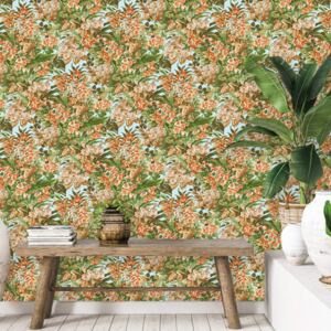 DUTCH WALLCOVERINGS Wallpaper Floral Multicolour