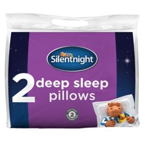 Silentnight Deep Sleep Luxury Pillow Pair, Standard Pillow Size