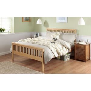 Silentnight Dakota Oak Wooden Bed Frame, King Size