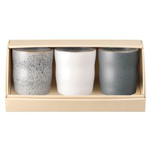 Studio Grey 3 Piece Handleless Mug Set
