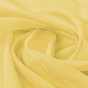 VidaXL Voile Fabric 1.45x20 m Yellow