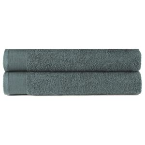 VidaXL Shower Towels 2 pcs Cotton 450 gsm 70x140 cm Green