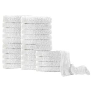 VidaXL Guest Towels 25 pcs Cotton 350 gsm 30x50 cm White