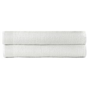 VidaXL Bath Towels 2 pcs Cotton 450 gsm 100x150 cm White