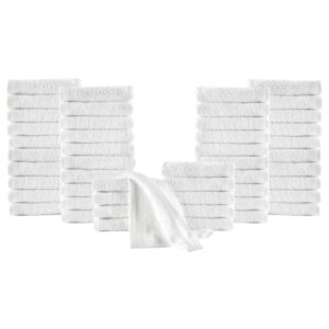VidaXL Guest Towels 50 pcs Cotton 350 gsm 30x50 cm White