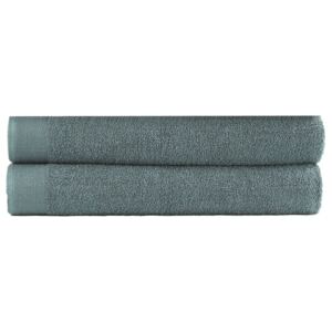 VidaXL Bath Towel Set 2 pcs Cotton 450 gsm 100x150 cm Green