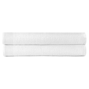 VidaXL Shower Towels 2 pcs Cotton 450 gsm 70x140 cm White