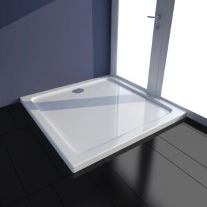 VidaXL Square ABS Shower Base Tray White 80 x 80 cm