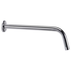 VidaXL Shower Support Arm Round Stainless Steel 201 Silver 30 cm