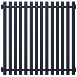 VidaXL Fence Panel Anthracite 170.5x170 cm Powder-coated Steel