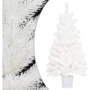 VidaXL Artificial Christmas Tree Lifelike Needles White 65 cm