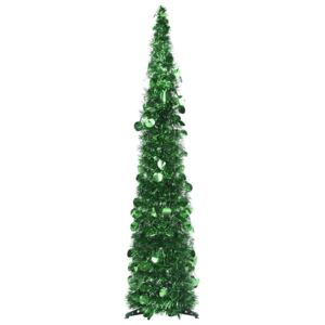 VidaXL Pop-up Artificial Christmas Tree Green 120 cm PET
