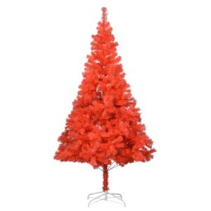 VidaXL Artificial Christmas Tree with Stand Red 180 cm PVC