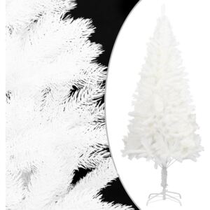 VidaXL Artificial Christmas Tree Lifelike Needles White 150 cm