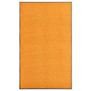 VidaXL Doormat Washable Orange 90x150 cm