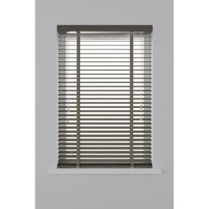 Decosol Horizontal Blinds Wood 50 mm 80x130 cm Taupe