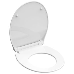 SCHÜTTE Toilet Seat SLIM WHITE Duroplast