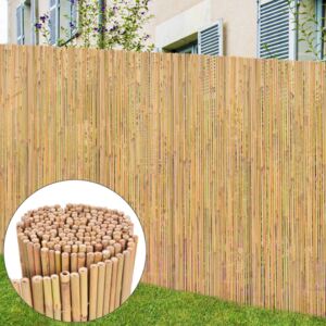 VidaXL Bamboo Fence 300x125 cm