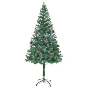VidaXL Artificial Christmas Tree with Pinecones 180 cm